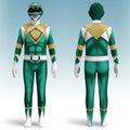 Kids' Halloween Superhero Bodysuit Costume with Muscle Print and Gloves Morphsuit White - Image 1
