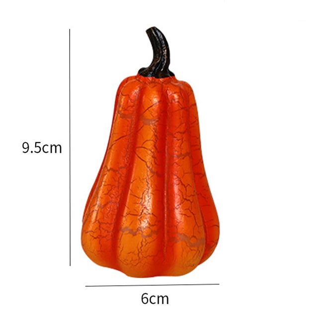 Kids' Jack O Lantern Pumpkin Halloween Decorations LED Lights with Crackle Finish Battery Operated - Image 11