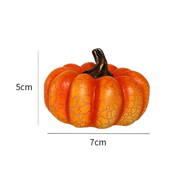 Kids' Jack O Lantern Pumpkin Halloween Decorations LED Lights with Crackle Finish Battery Operated - Image 17