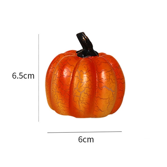 Kids' Jack O Lantern Pumpkin Halloween Decorations LED Lights with Crackle Finish Battery Operated - Image 3