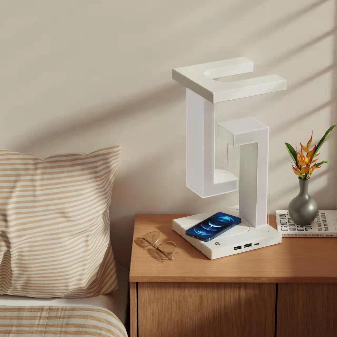 Kids' LED Desk Lamp Table with Wireless Charging and USB Port - Image 8