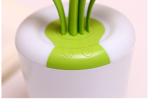 Kids' LED Desk Lamp with Adjustable Short Gooseneck Rechargeable Battery Operated Plant Design - Image 10