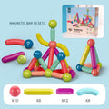 Kids' Magnetic Building Blocks and Sticks with Balls Colorful Construction Toys - Image 2