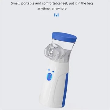 Kids' Portable Nebulizer Machine for Asthma with Mesh Technology and Face Mask Nebuliser - Image 10