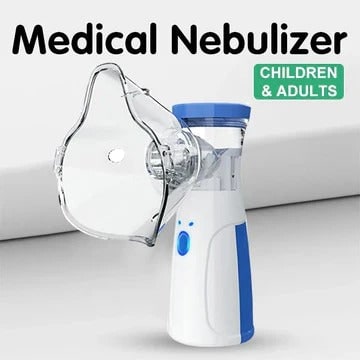 Kids' Portable Nebulizer Machine for Asthma with Mesh Technology and Face Mask Nebuliser - Image 3