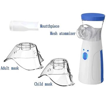 Kids' Portable Nebulizer Machine for Asthma with Mesh Technology and Face Mask Nebuliser - Image 6