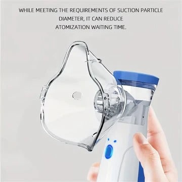 Kids' Portable Nebulizer Machine for Asthma with Mesh Technology and Face Mask Nebuliser - Image 9