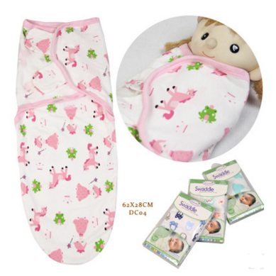 Kids' Sleep Sack Baby and Newborn Swaddle Wrap with Adjustable Velcro Closures and Printed Designs - Image 10