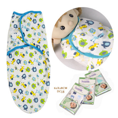 Kids' Sleep Sack Baby and Newborn Swaddle Wrap with Adjustable Velcro Closures and Printed Designs - Image 14