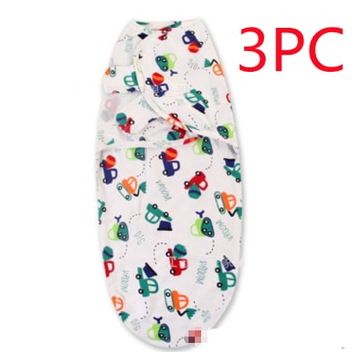 Kids' Sleep Sack Baby and Newborn Swaddle Wrap with Adjustable Velcro Closures and Printed Designs - Image 20
