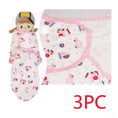Kids' Sleep Sack Baby and Newborn Swaddle Wrap with Adjustable Velcro Closures and Printed Designs - Image 4
