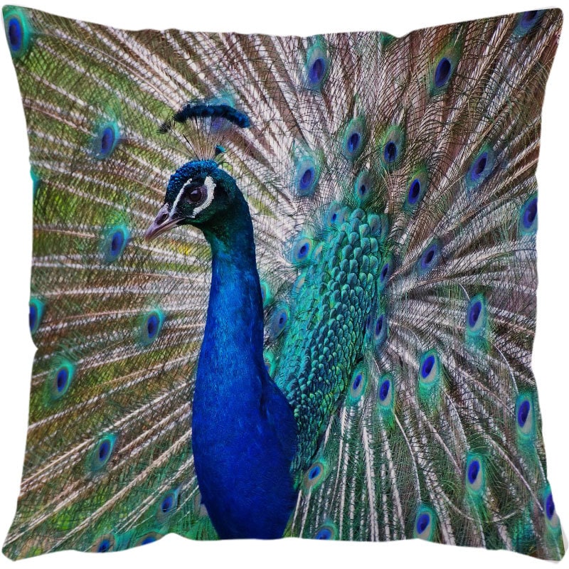 Kids' Throw Pillow Covers and Couch Cushion with Marine Life Prints Square Linen Cases 20x20 - Image 10