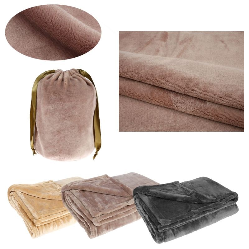 Kids' USB Heated Blanket with Soft Fleece Energy Efficient Electric with Storage Bag - Image 1