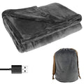 Kids' USB Heated Blanket with Soft Fleece Energy Efficient Electric with Storage Bag - Image 3