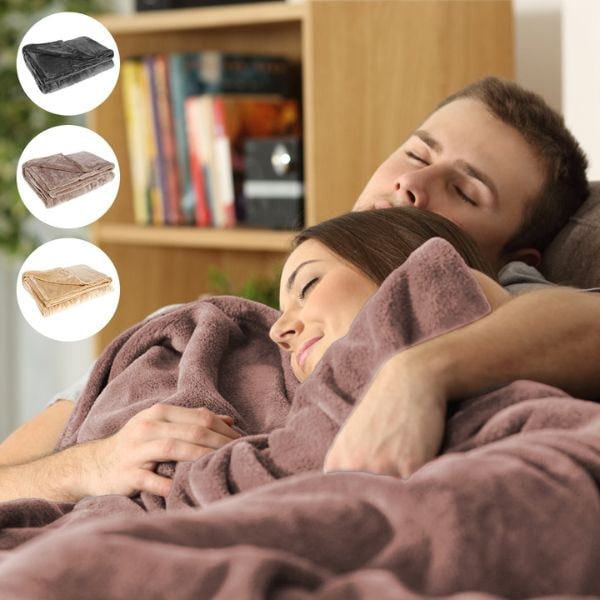Kids' USB Heated Blanket with Soft Fleece Energy Efficient Electric with Storage Bag - Image 8