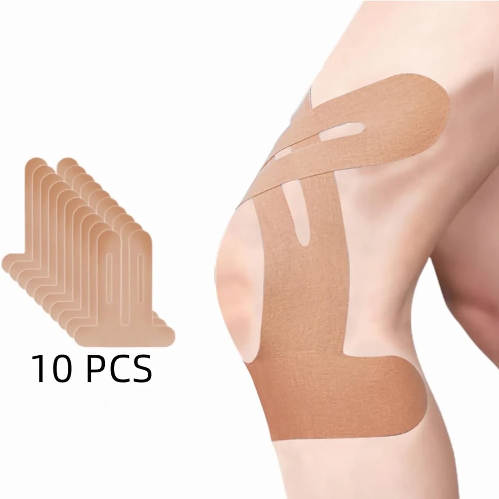 Kinesiology Tape for Knee and Athletic Ankle Support with Pre-Cut Physio Strips - Image 10