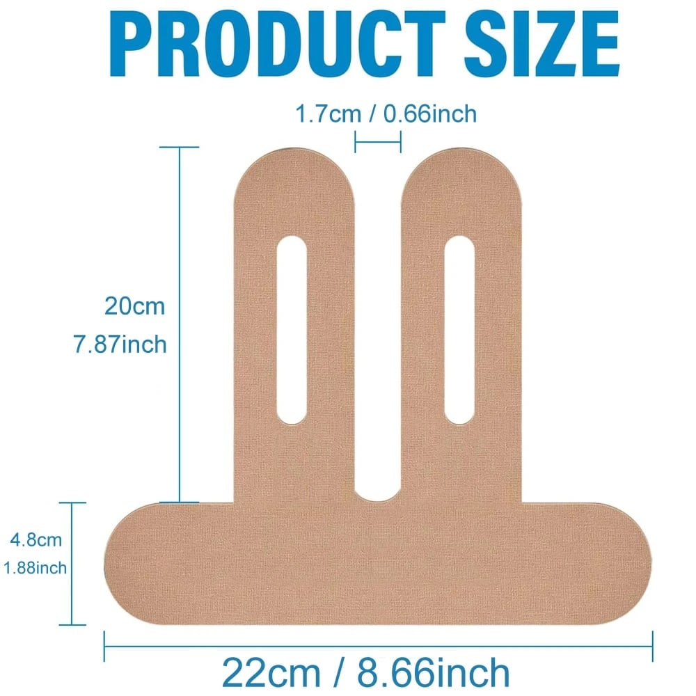 Kinesiology Tape for Knee and Athletic Ankle Support with Pre-Cut Physio Strips - Image 19