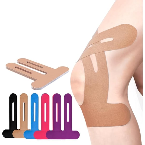 Kinesiology Tape for Knee and Athletic Ankle Support with Pre-Cut Physio Strips - Image 4