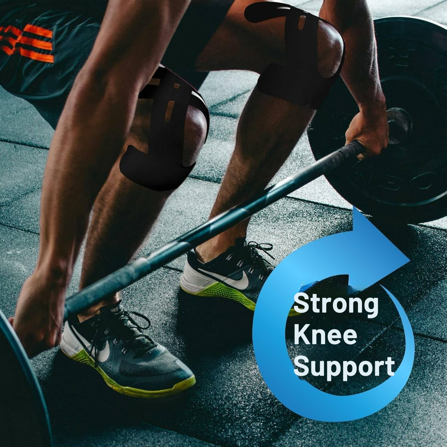 Kinesiology Tape Knee Support Elastic Pre-Cut Breathable Adhesive - Image 3