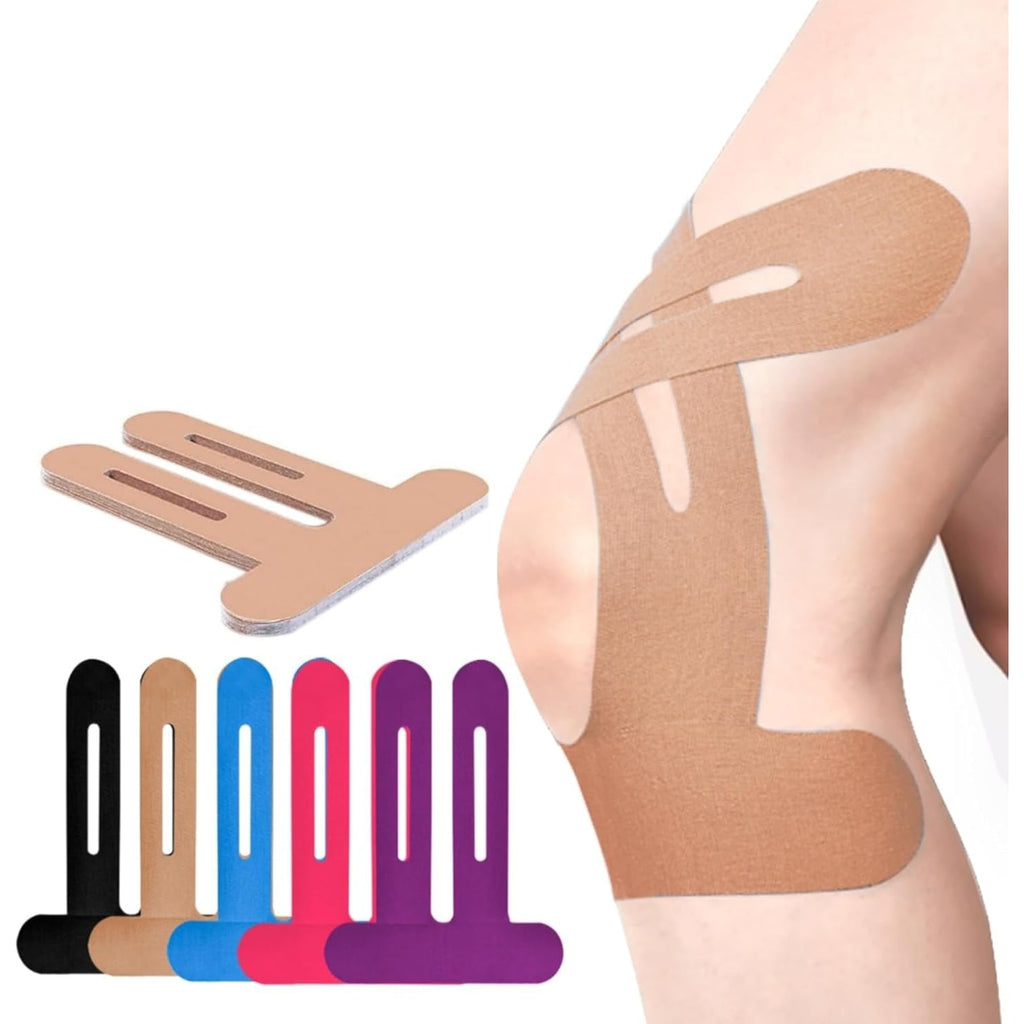 Kinesiology Tape Knee Support Elastic Pre-Cut Breathable Adhesive - Image 7