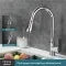 Kitchen Faucet with Pull-Down Spray Head and 360° Swivel Spout - Image 14