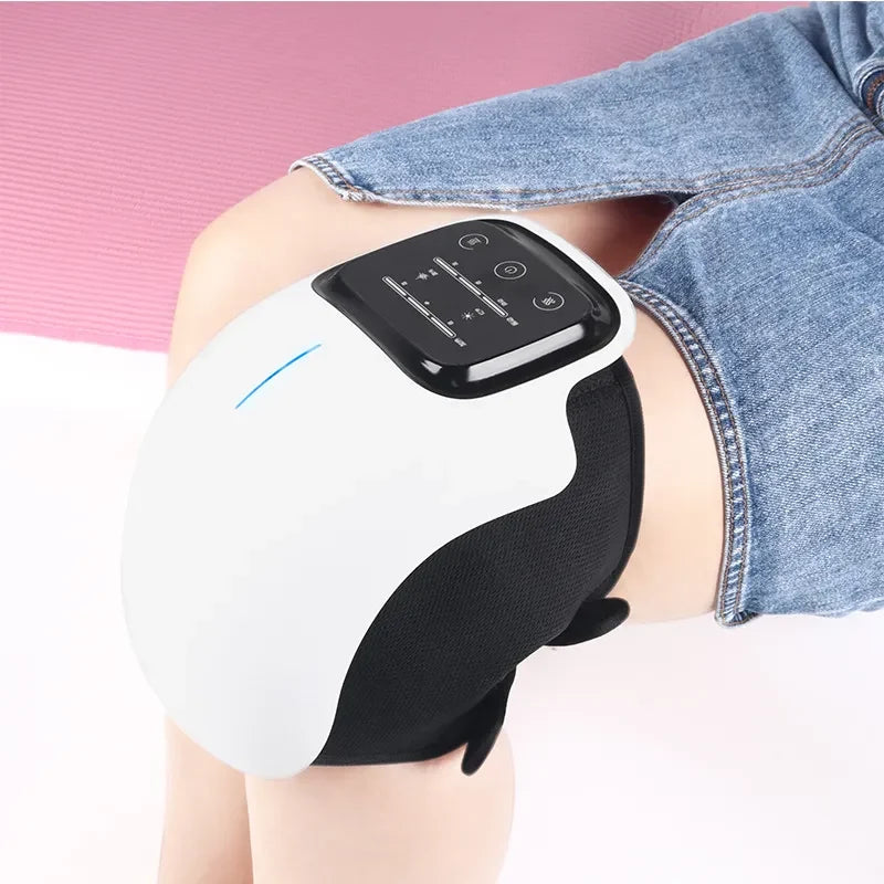Knee Massager with Heat and Vibration Therapy Rechargeable Electric Kneading - Image 3