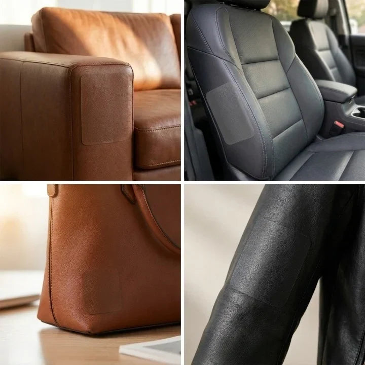 Leather Couch Patch Kit with Self-Adhesive Backing for Furniture Repair - Image 7