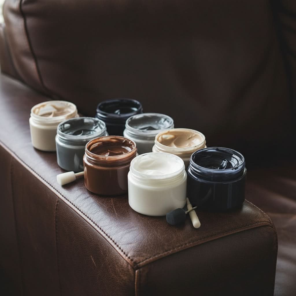 Leather Couch Repair Cream with Restoration Paste and Sponge Applicator - Image 25