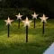 LED Star Pathway Lights with Warm White Glow and Weatherproof Stakes for Outdoor Garden Lighting - Image 9