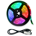 LED Strip Lights Rgb with Remote and USB Power Flexible Adhesive Lighting Control - Image 6