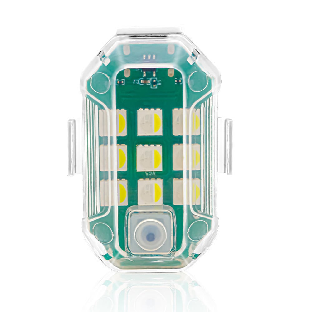 LED Strobe Light Motorcycle Rechargeable Multi Color Waterproof Remote Control Warning - Image 5