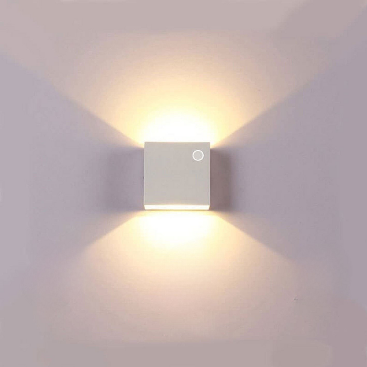 LED Wall Sconce with Up and Down Lighting and Optional Motion Sensor - Image 10