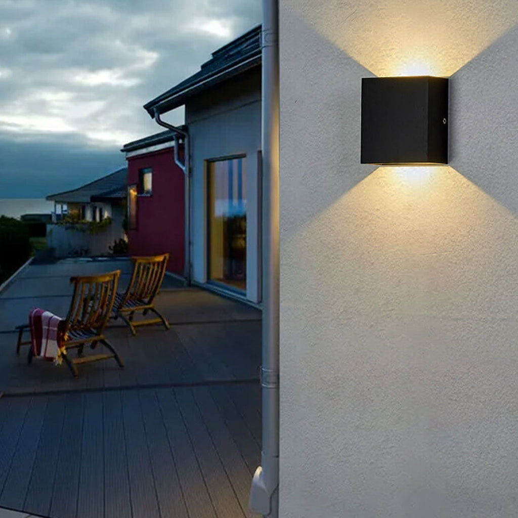 LED Wall Sconce with Up and Down Lighting and Optional Motion Sensor - Image 9