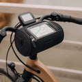 Bicycle Handlebar Phone Bag with Touchscreen Pocket