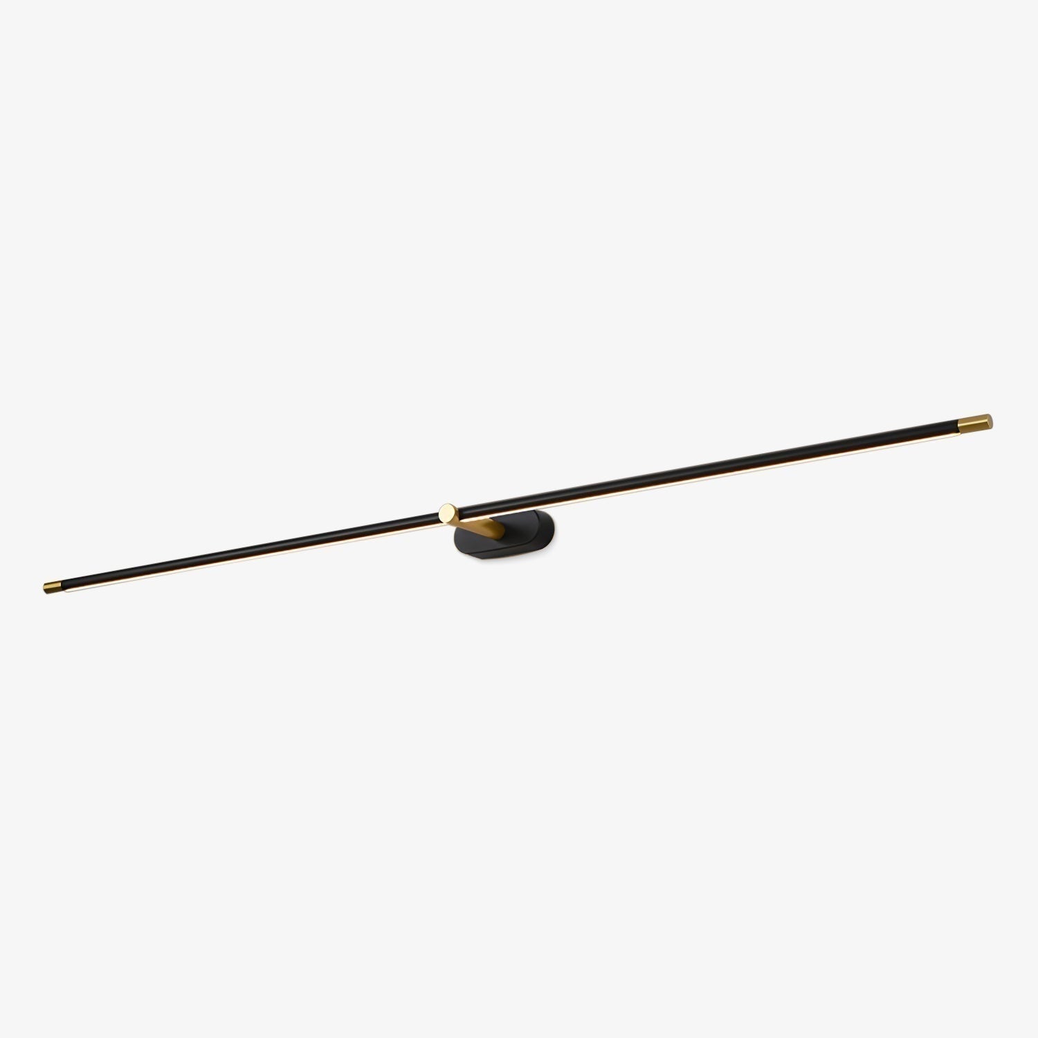 Linear Battery Powered Modern Wall Sconce with Adjustable Pivot and Integrated LED - Image 1