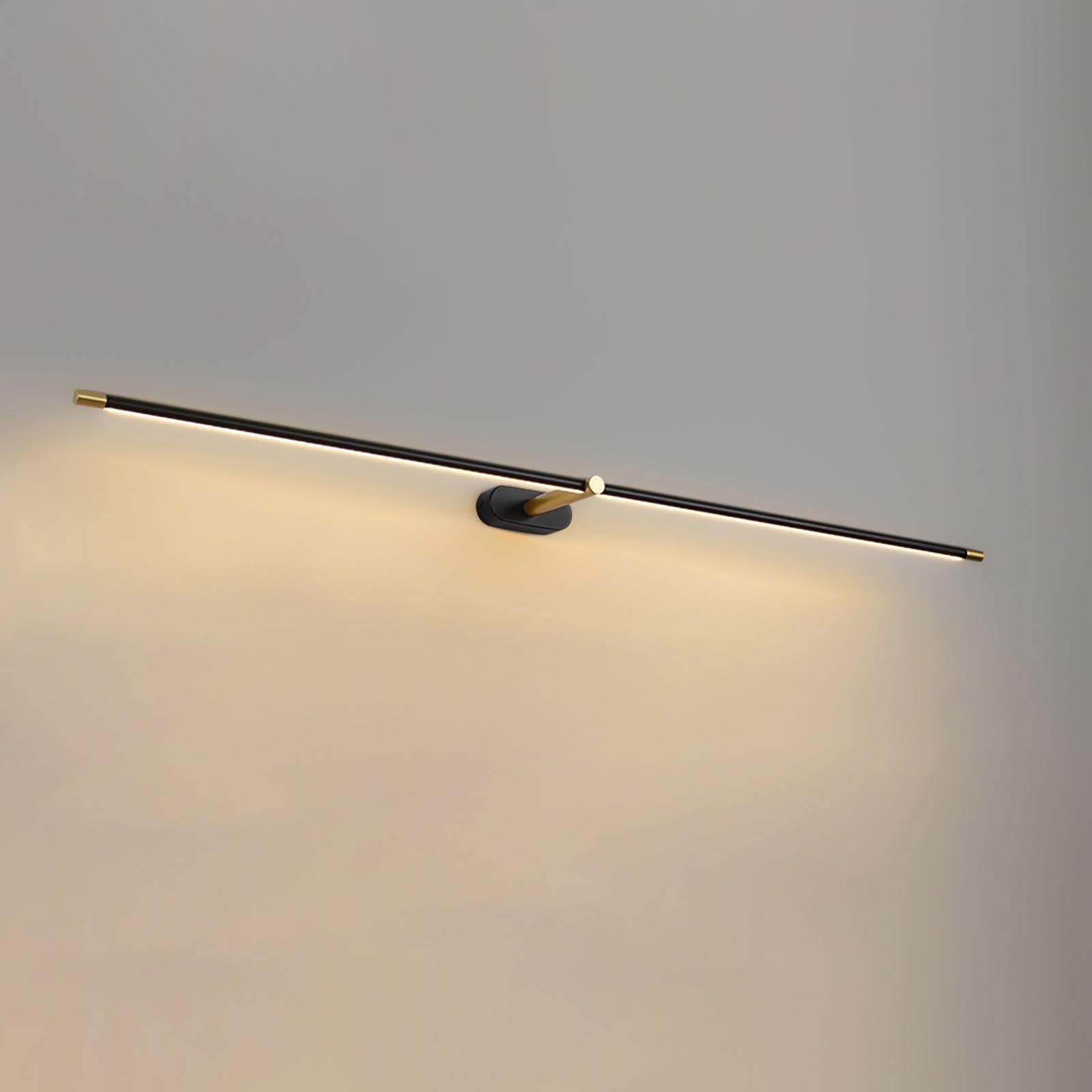 Linear Battery Powered Modern Wall Sconce with Adjustable Pivot and Integrated LED - Image 12