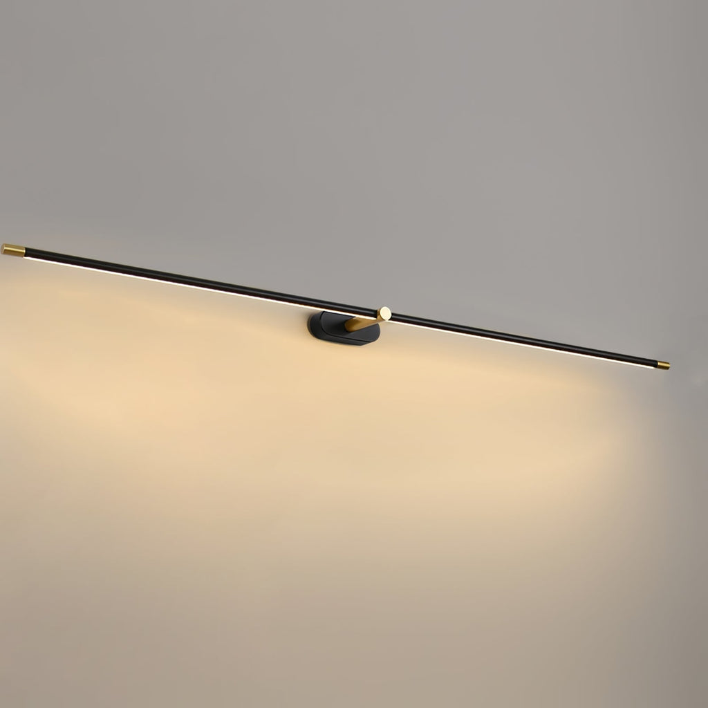 Linear Battery Powered Modern Wall Sconce with Adjustable Pivot and Integrated LED - Image 14