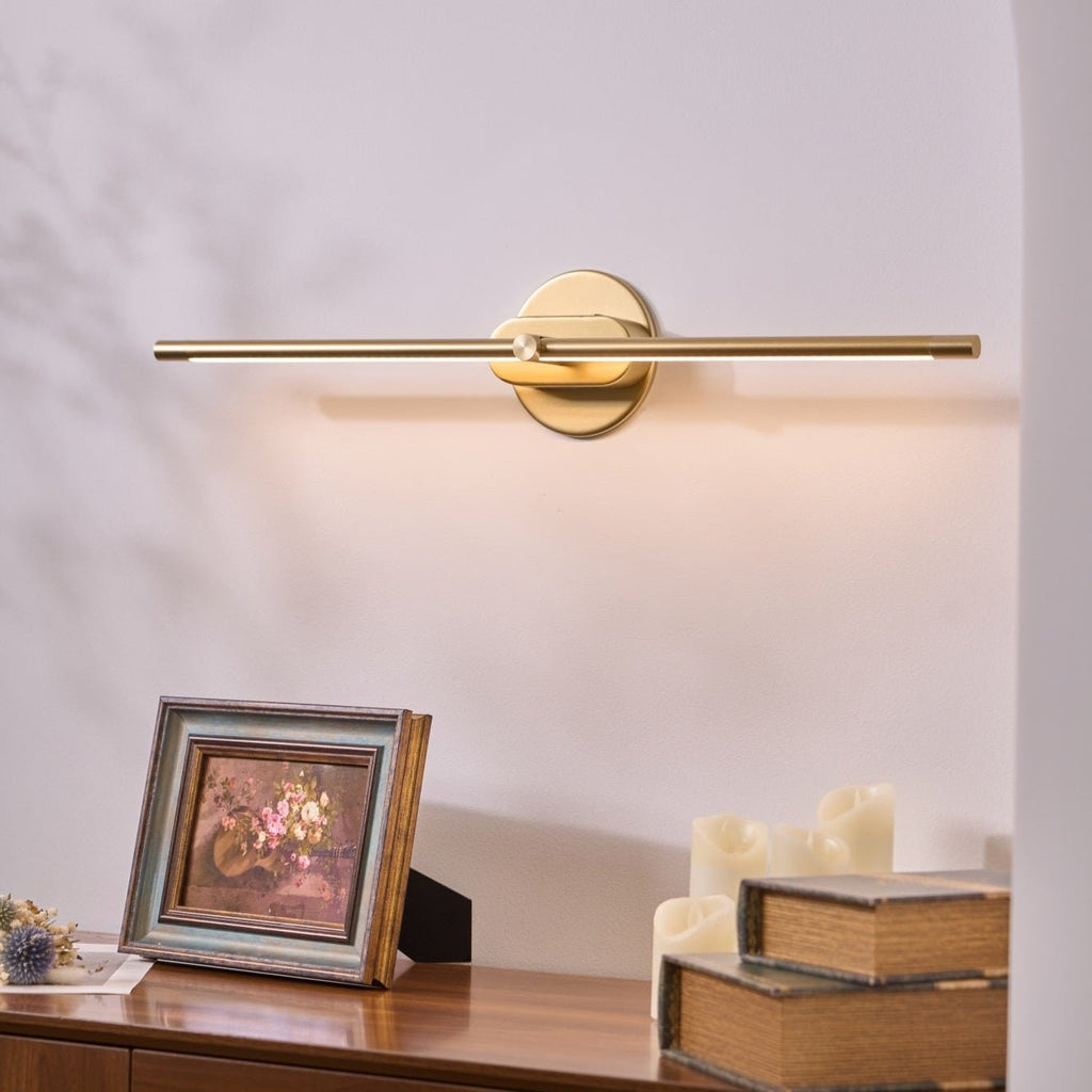 Linear Battery Powered Modern Wall Sconce with Adjustable Pivot and Integrated LED - Image 17
