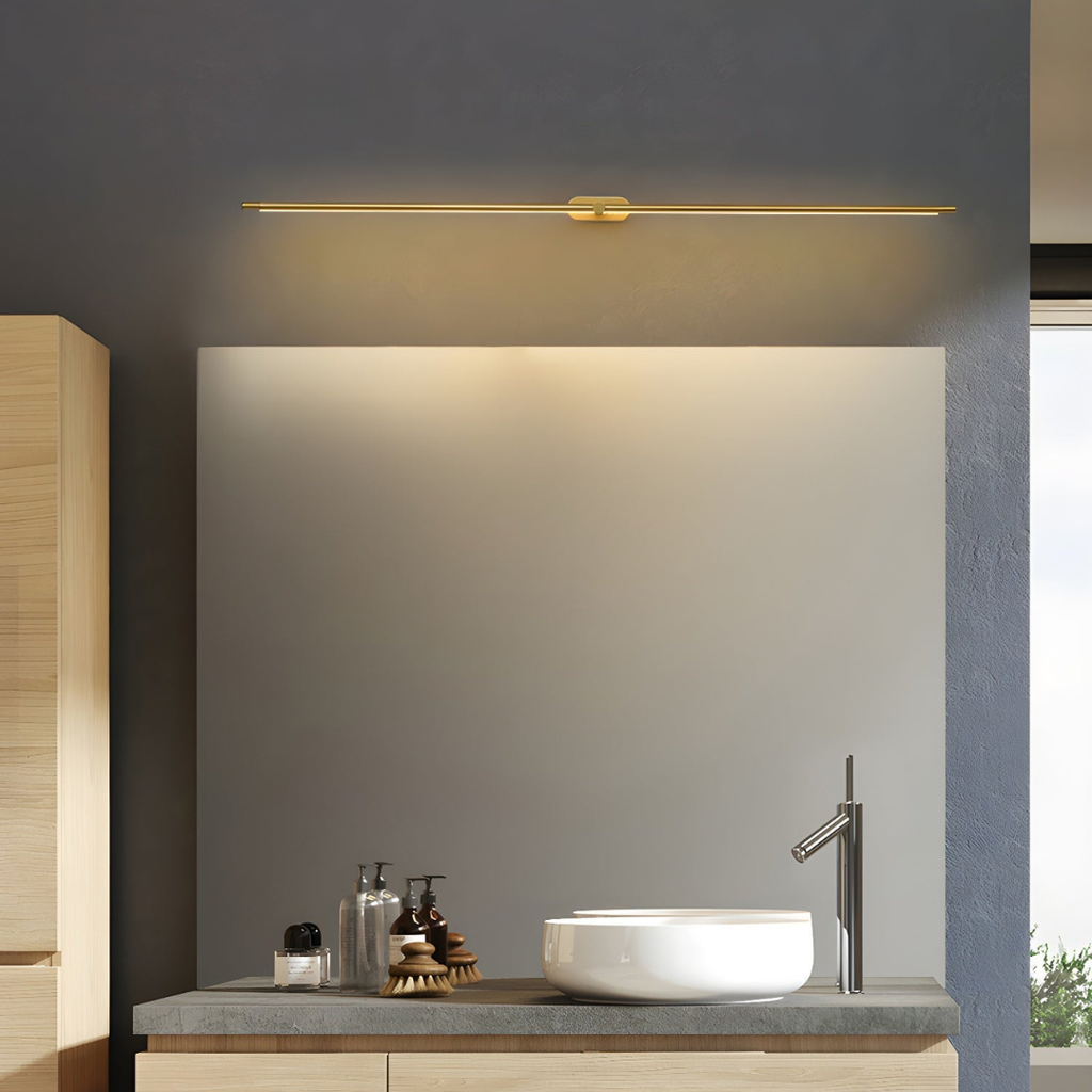 Linear Battery Powered Modern Wall Sconce with Adjustable Pivot and Integrated LED - Image 6