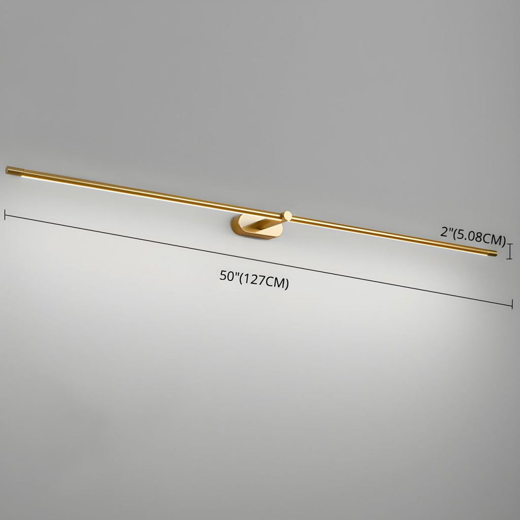 Linear Battery Powered Modern Wall Sconce with Adjustable Pivot and Integrated LED - Image 9