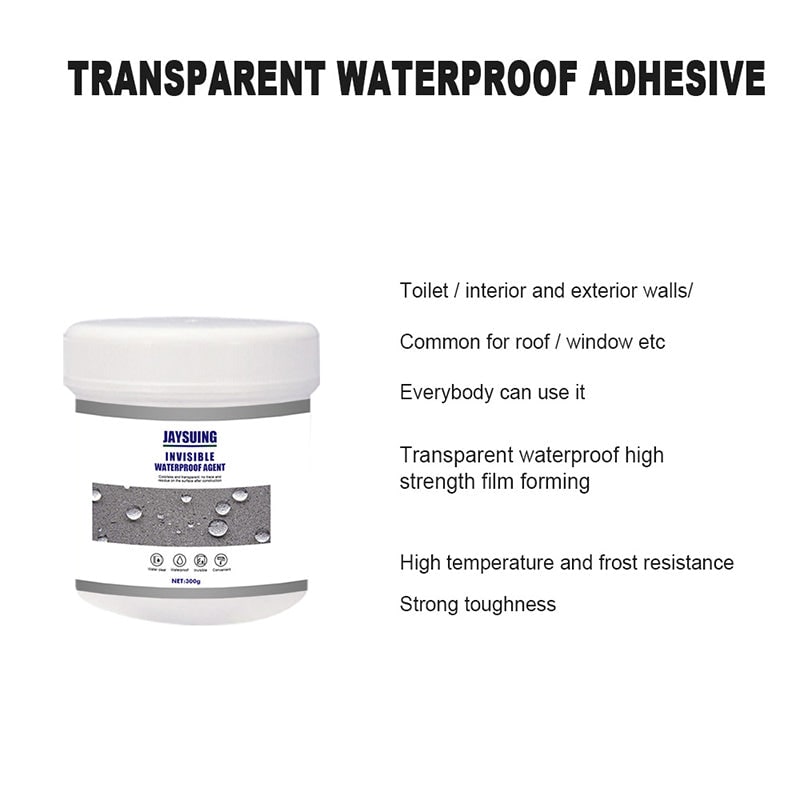 Liquid Rubber Waterproof Sealant for Concrete and Cracks with Application Brush - Image 4