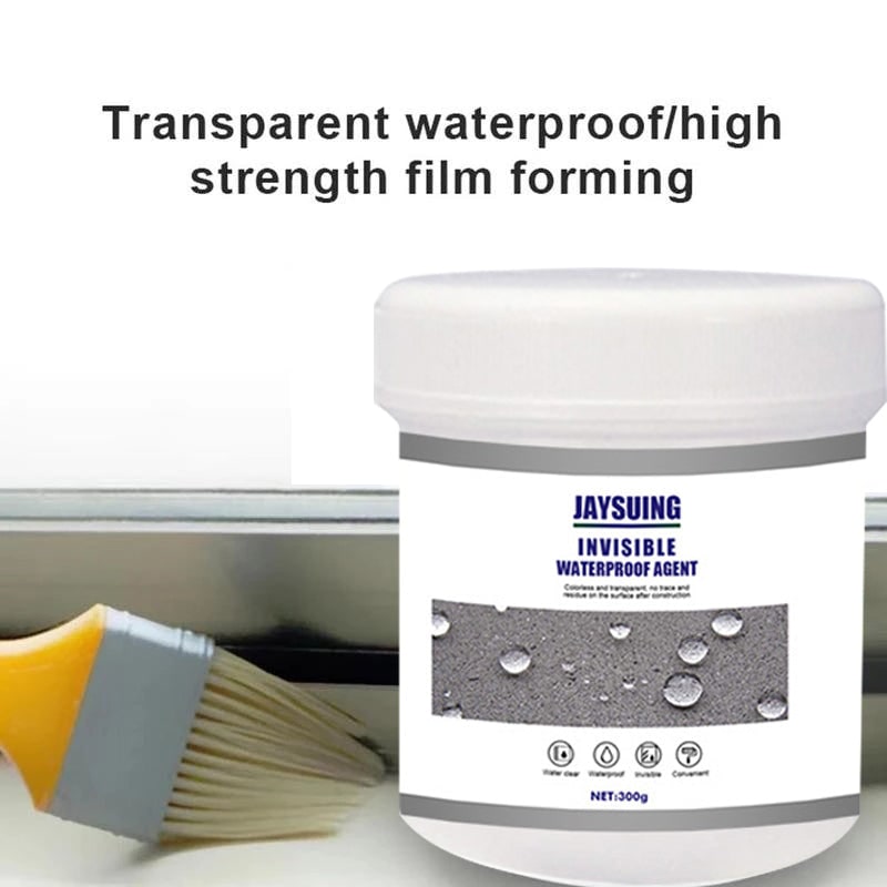 Liquid Rubber Waterproof Sealant for Concrete and Cracks with Application Brush - Image 6