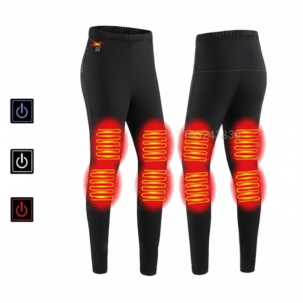 Long Johns Thermal Underwear with Heated Base Layer and Cold Weather - Image 1