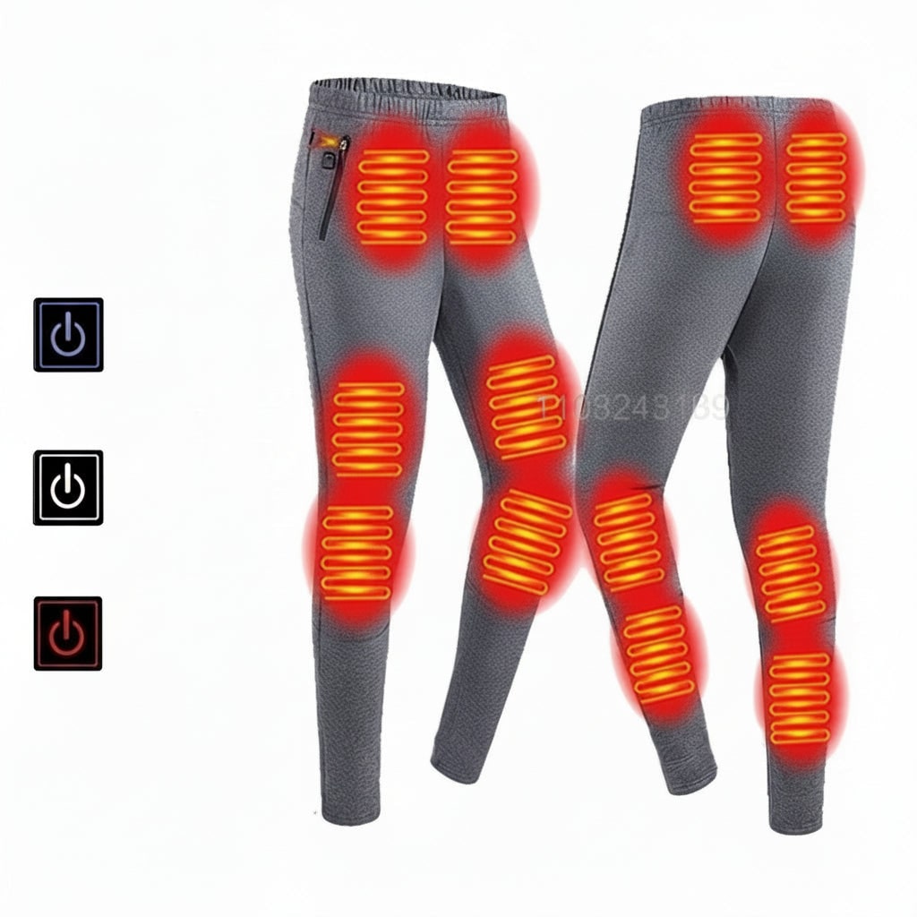 Long Johns Thermal Underwear with Heated Base Layer and Cold Weather - Image 2