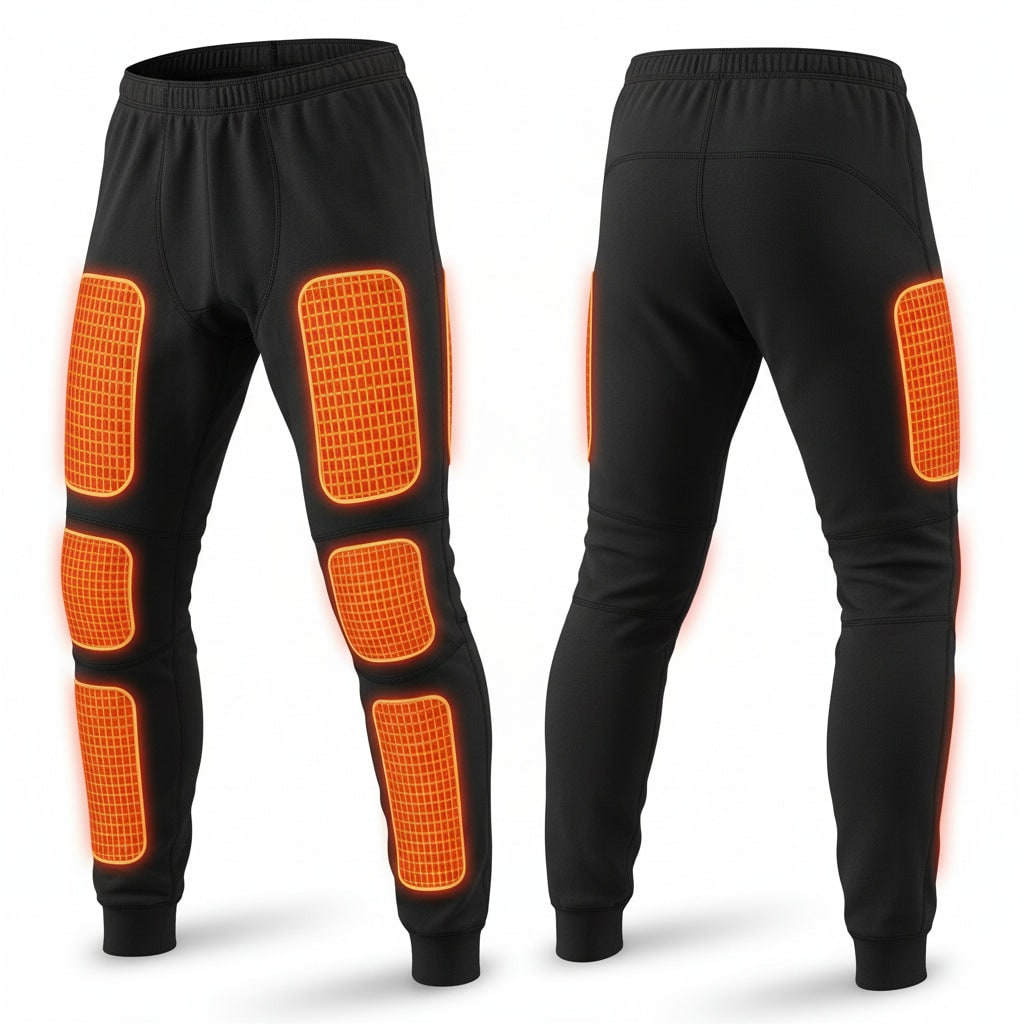 Long Johns Thermal Underwear with Heated Base Layer and Cold Weather - Image 6