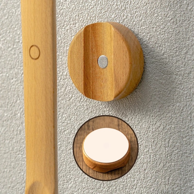 Long Shoe Horn Wooden Handle Magnetic Wall Mount Standing - Image 9