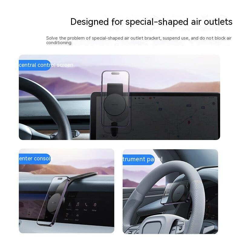 Magnetic Car Phone Holder and Mount with Flexible Bendable Design and 360° Rotation - Image 10