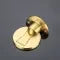 Magnetic Door Stop with Floor Mount and Catch in Stainless Steel - Image 1