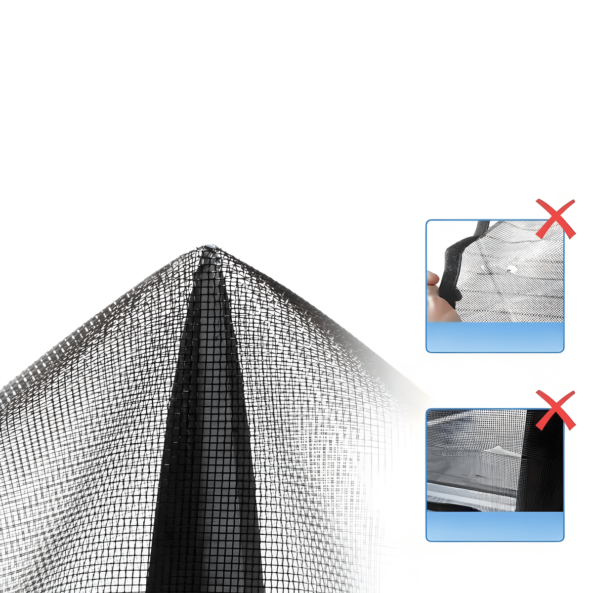 Magnetic Screen Door with Self-Closing Mesh and Curtain for Hands-Free Entry - Image 8