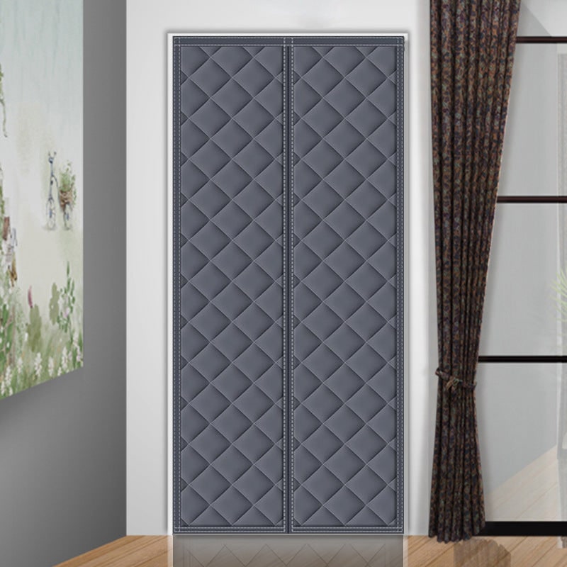 Magnetic Thermal Insulated Door Curtain with Quilted Panel and Hands-Free Entry - Image 4